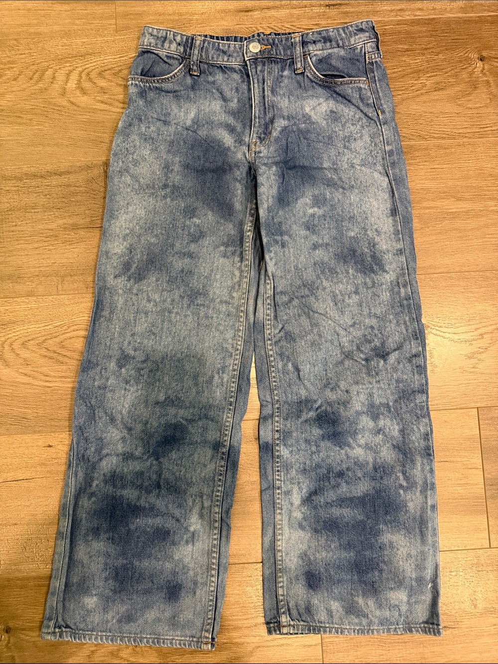 H&M Kids Blue Acid Wash Denim Jeans